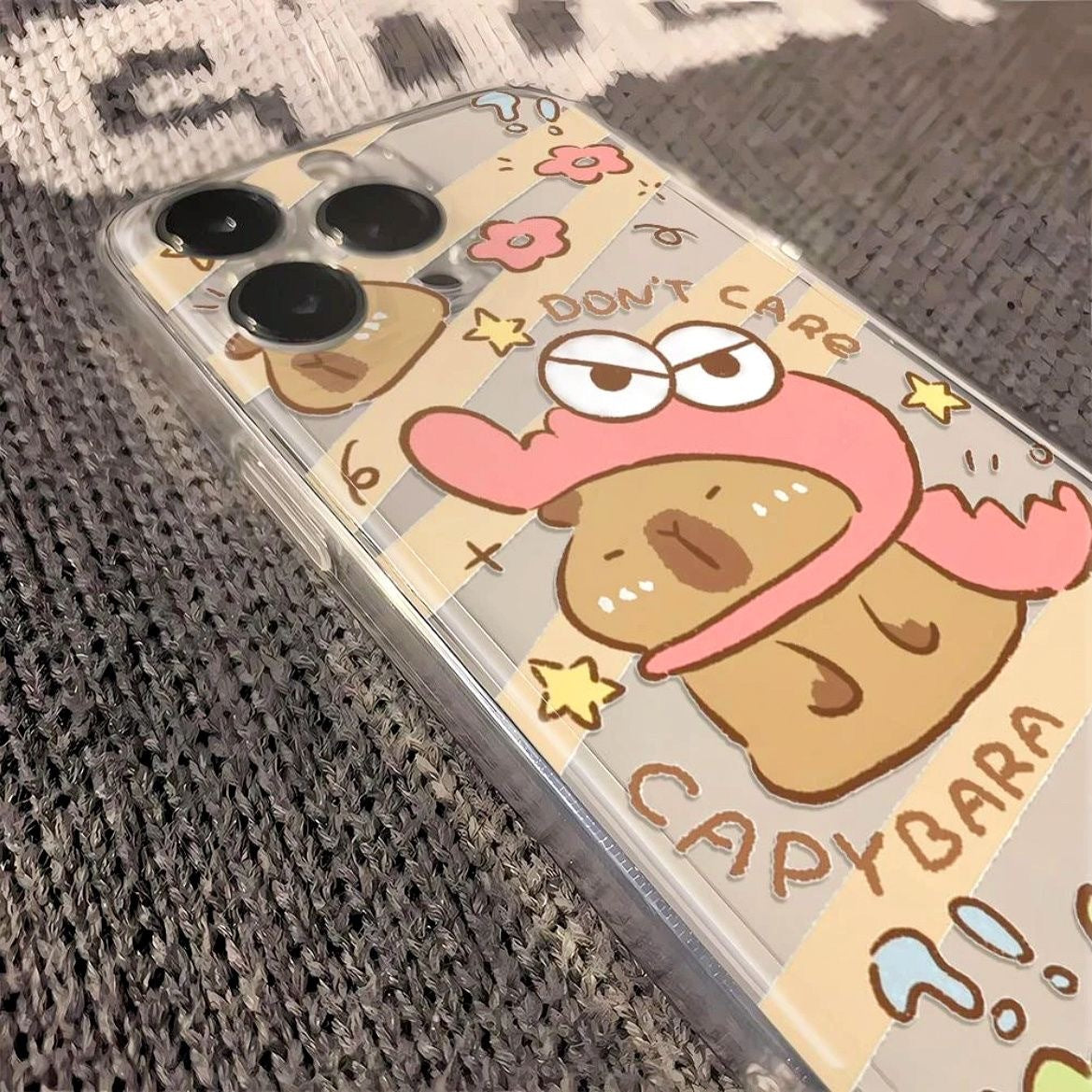 C001 恐龙卡皮巴拉手机壳
