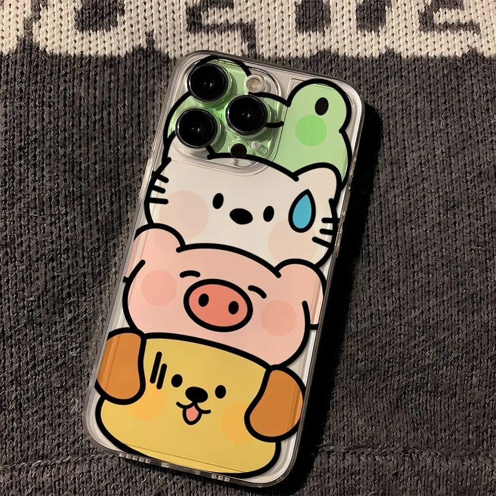 C007 卡通动物手机壳