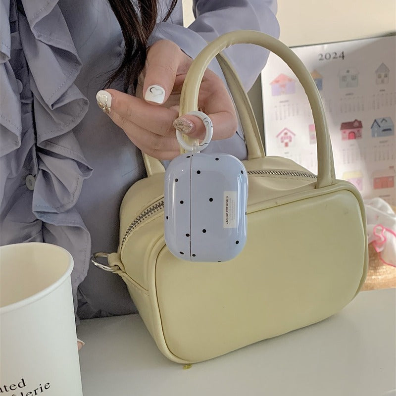 C150 Airpods 保护壳蓝色波点