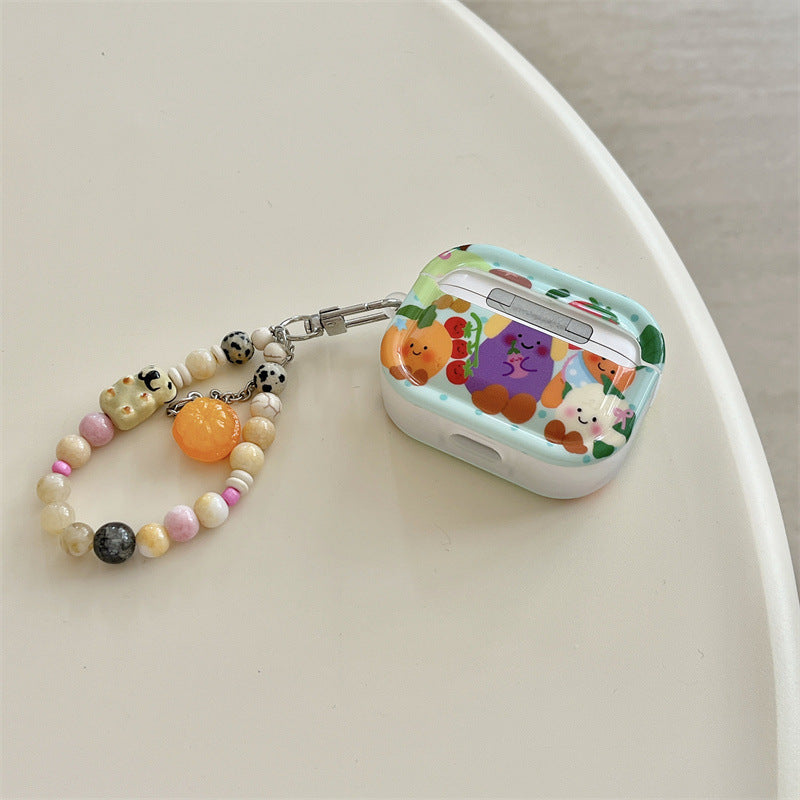 C151 Airpods 保护壳 可爱茄子