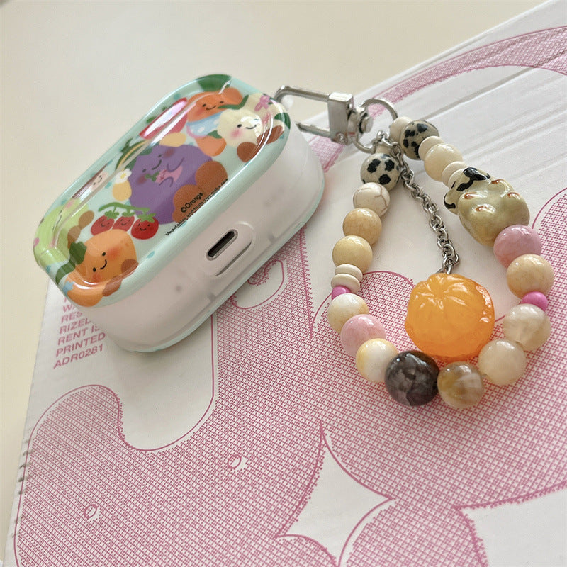 C151 Airpods 保护壳 可爱茄子