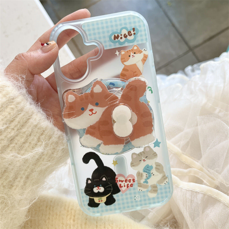 CM079 趣味猫咪旋转蛋蛋