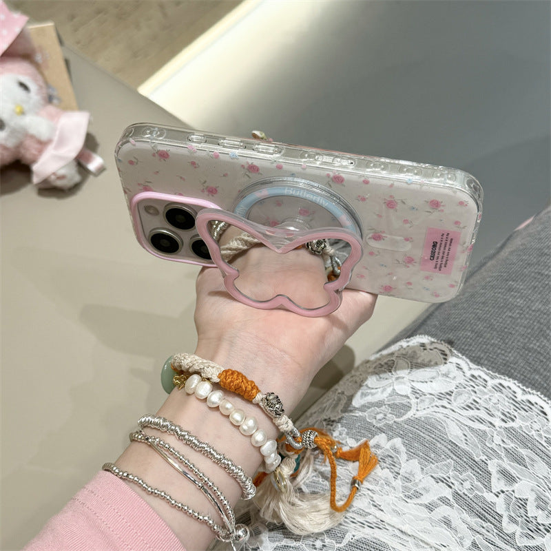 CM002 碎花镜子蝴蝶