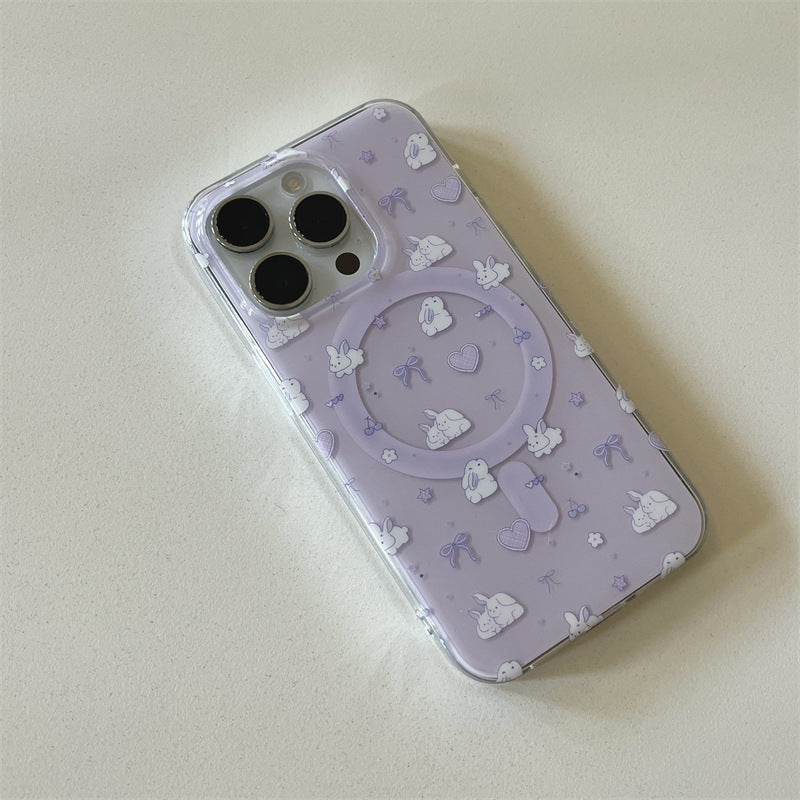 CM080 紫色可爱兔子