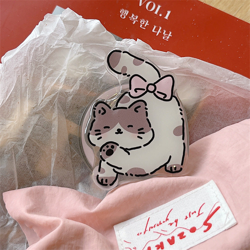 CA001 (12-15系列)粉色蝴蝶结猫咪