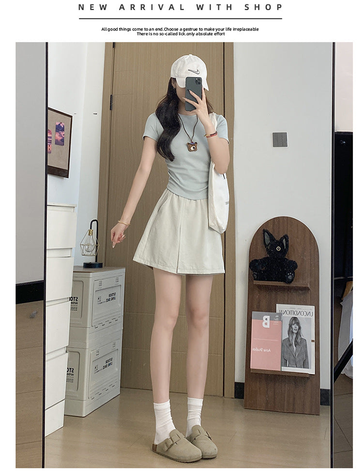 BB015山本工装裙裤
