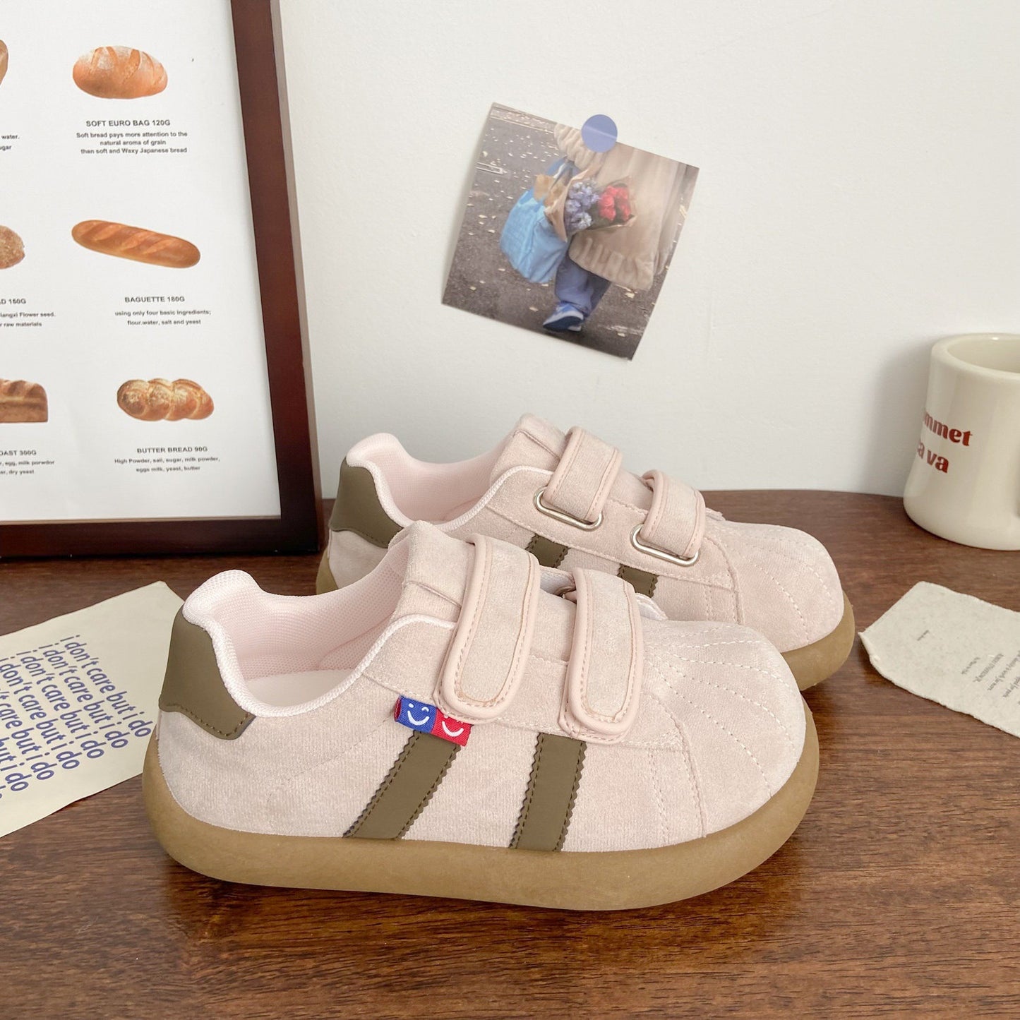 HS021 厚底德训小白鞋