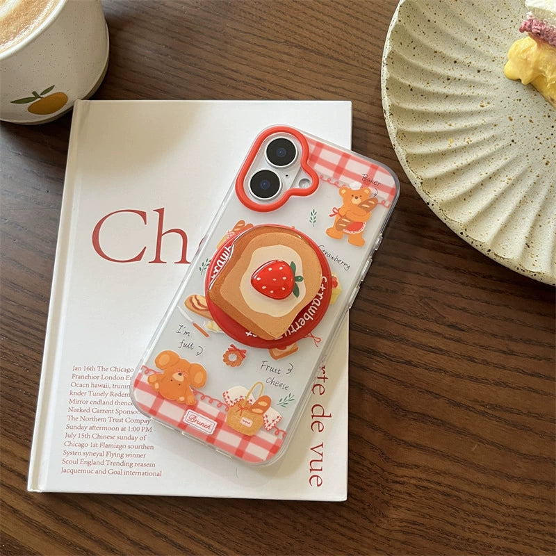 CC0011 (12-16系列)小熊草莓蛋糕
