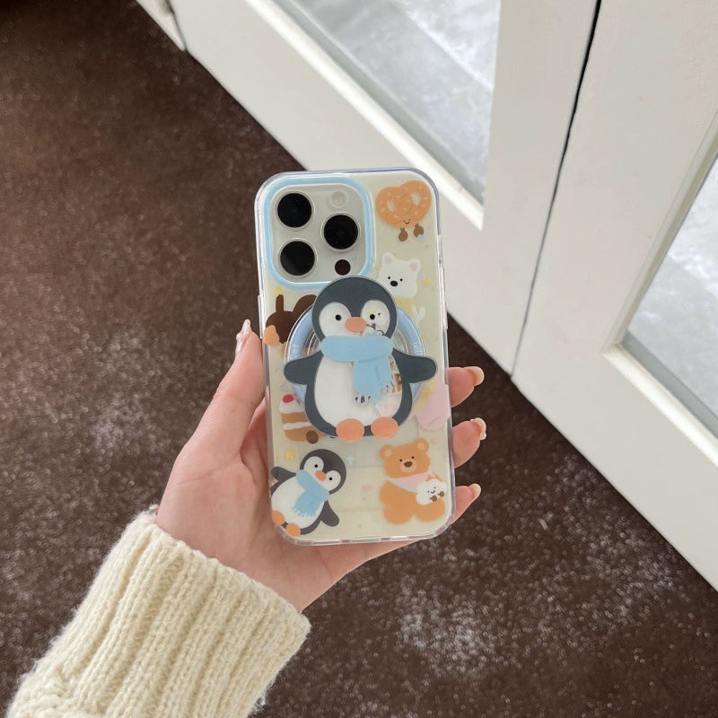 CM097 可爱围巾企鹅