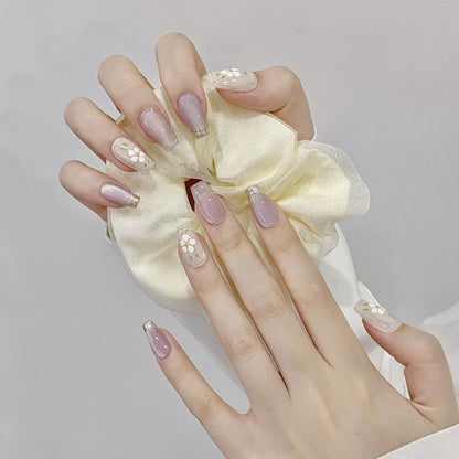 M284 粉色冰花水光猫眼