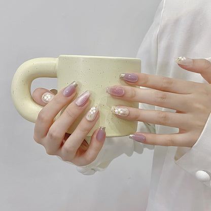 M284 粉色冰花水光猫眼