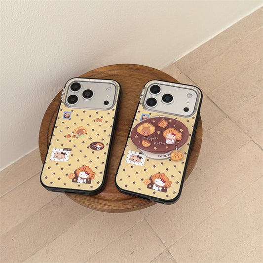 CY048 可爱KT鲷鱼烧磁吸手机壳