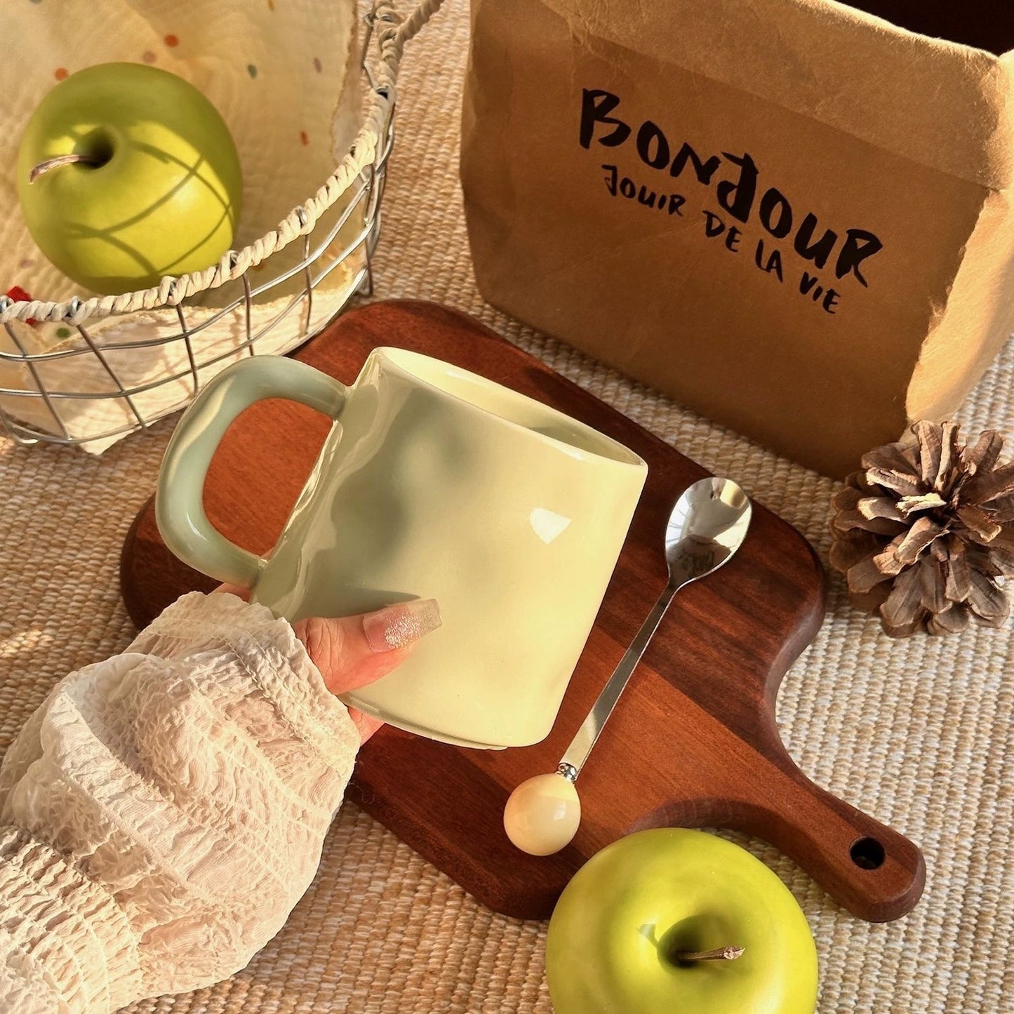 W019 Ins 简约马克杯