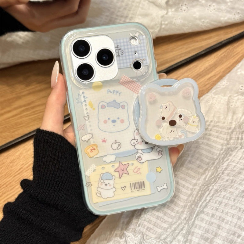 CY001 笔记本西高地磁吸手机壳