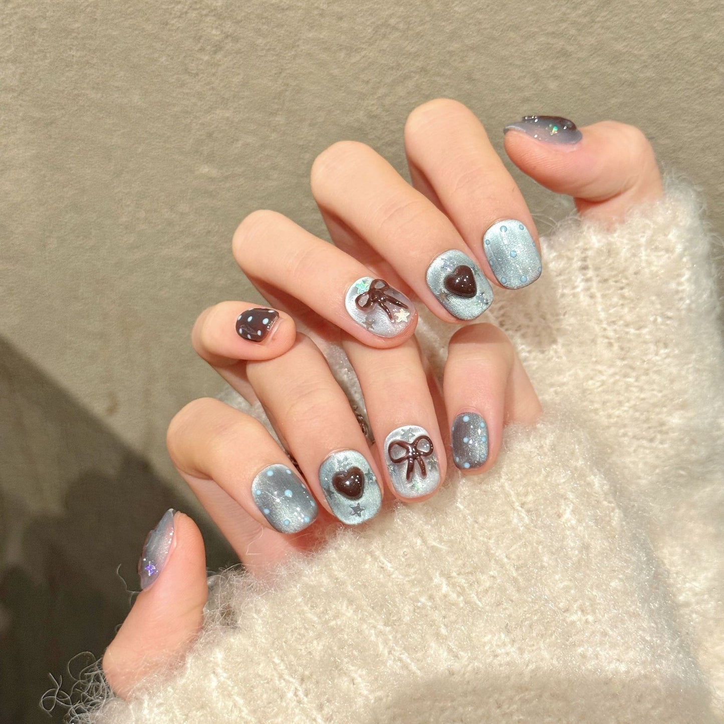 M452 蓝棕甜结