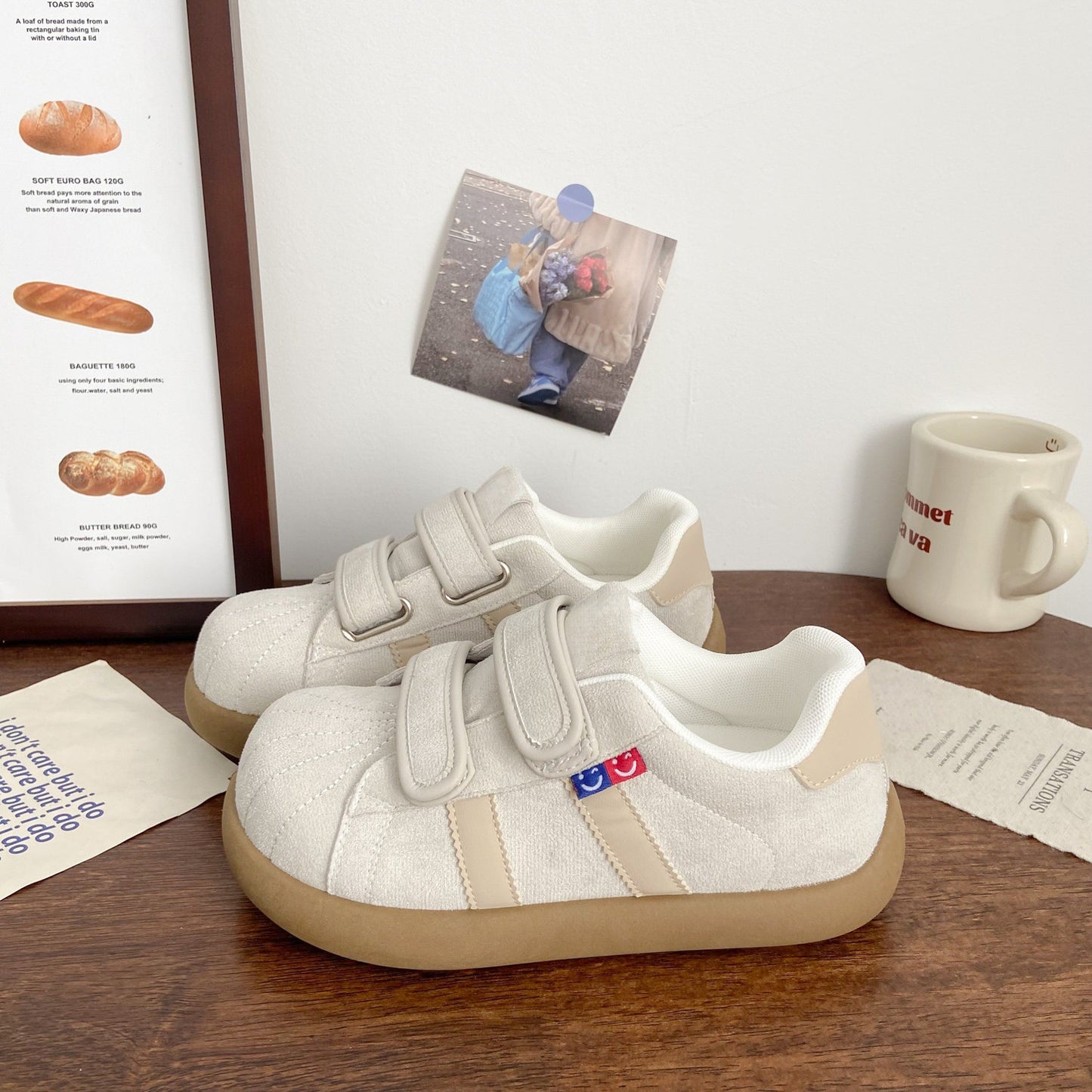 HS021 厚底德训小白鞋