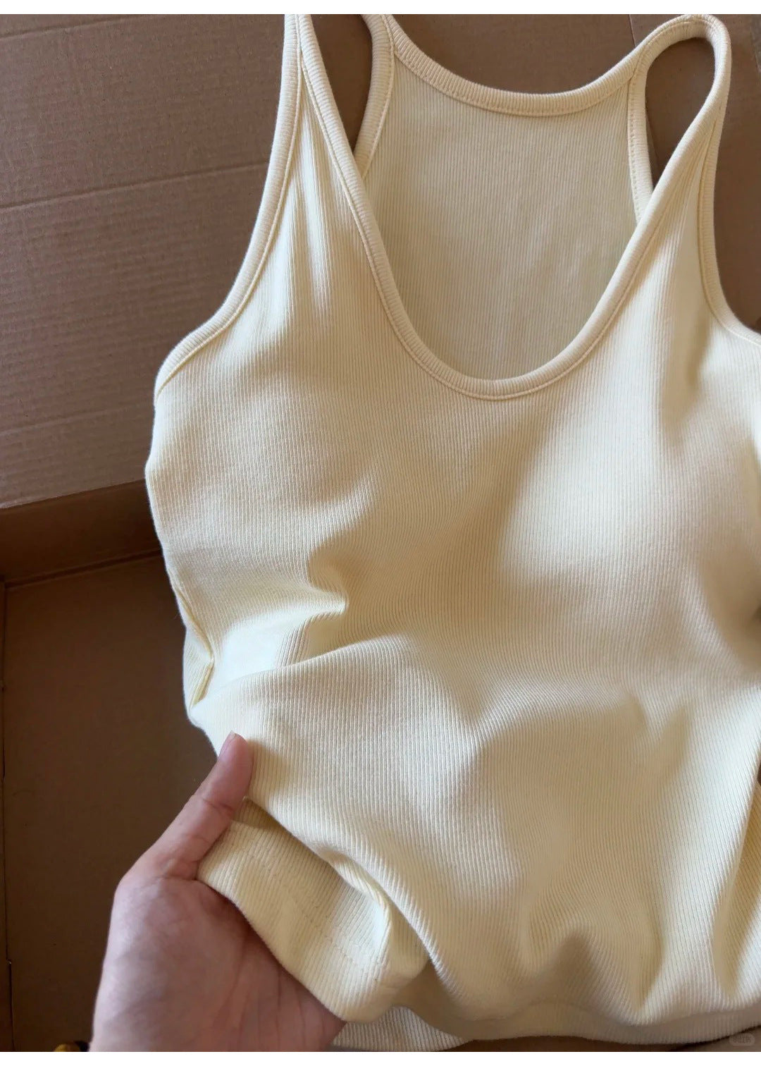 TB008 挂脖U领带胸垫背心