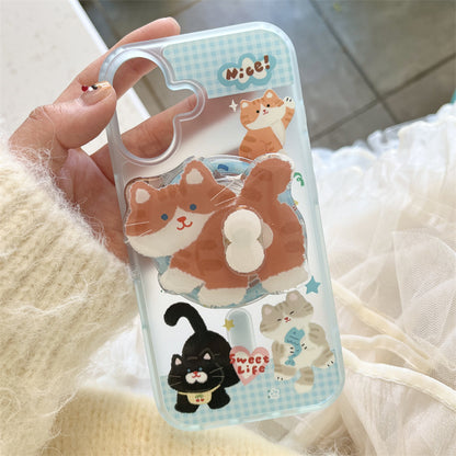 CM079 趣味猫咪旋转蛋蛋