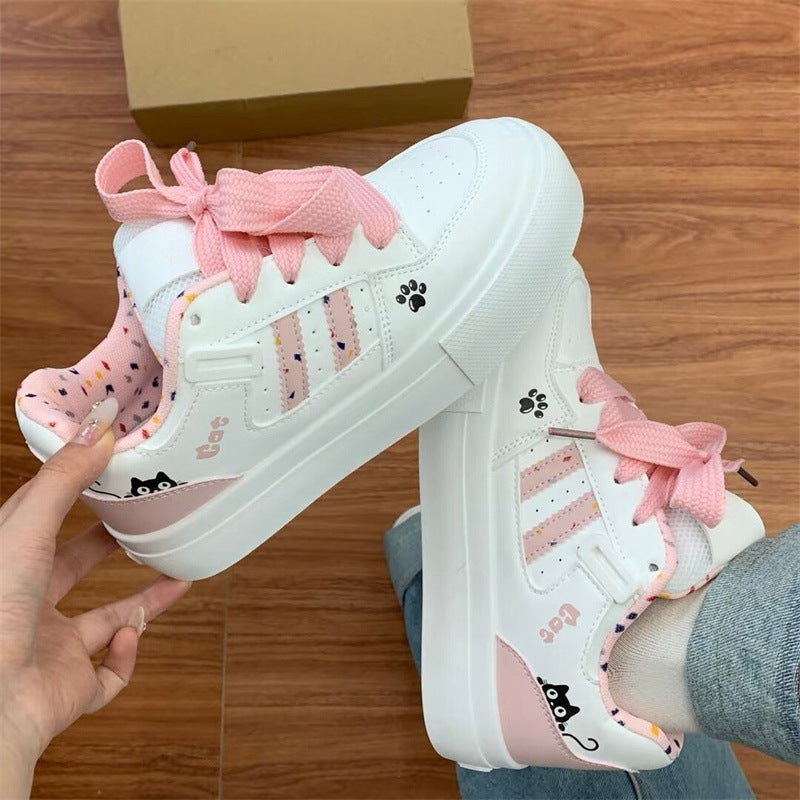 HS019 小众可爱小白鞋