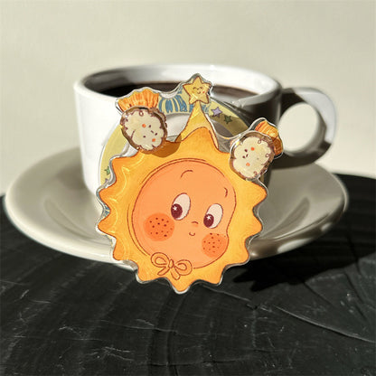 CY067 吹泡泡星星人磁吸手机壳
