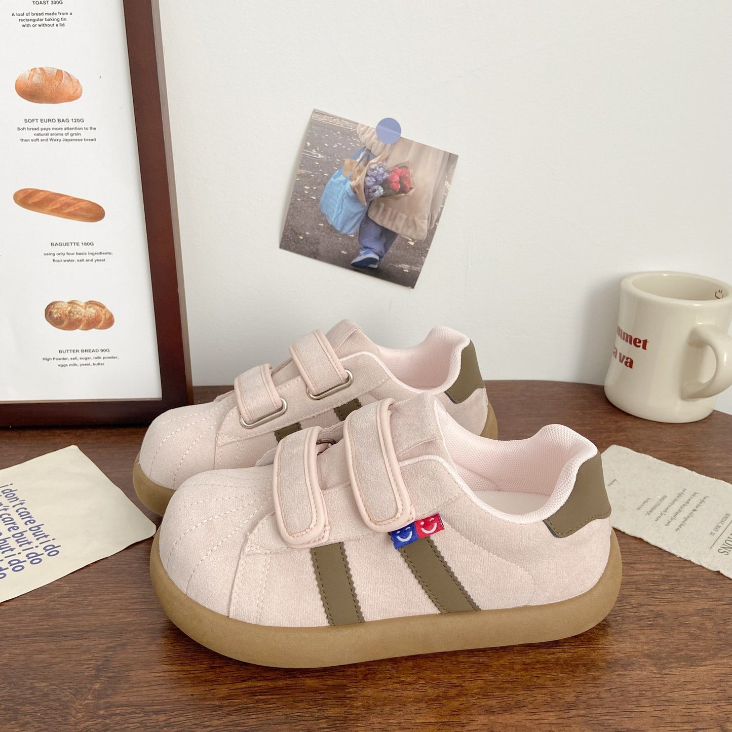 HS021 厚底德训小白鞋