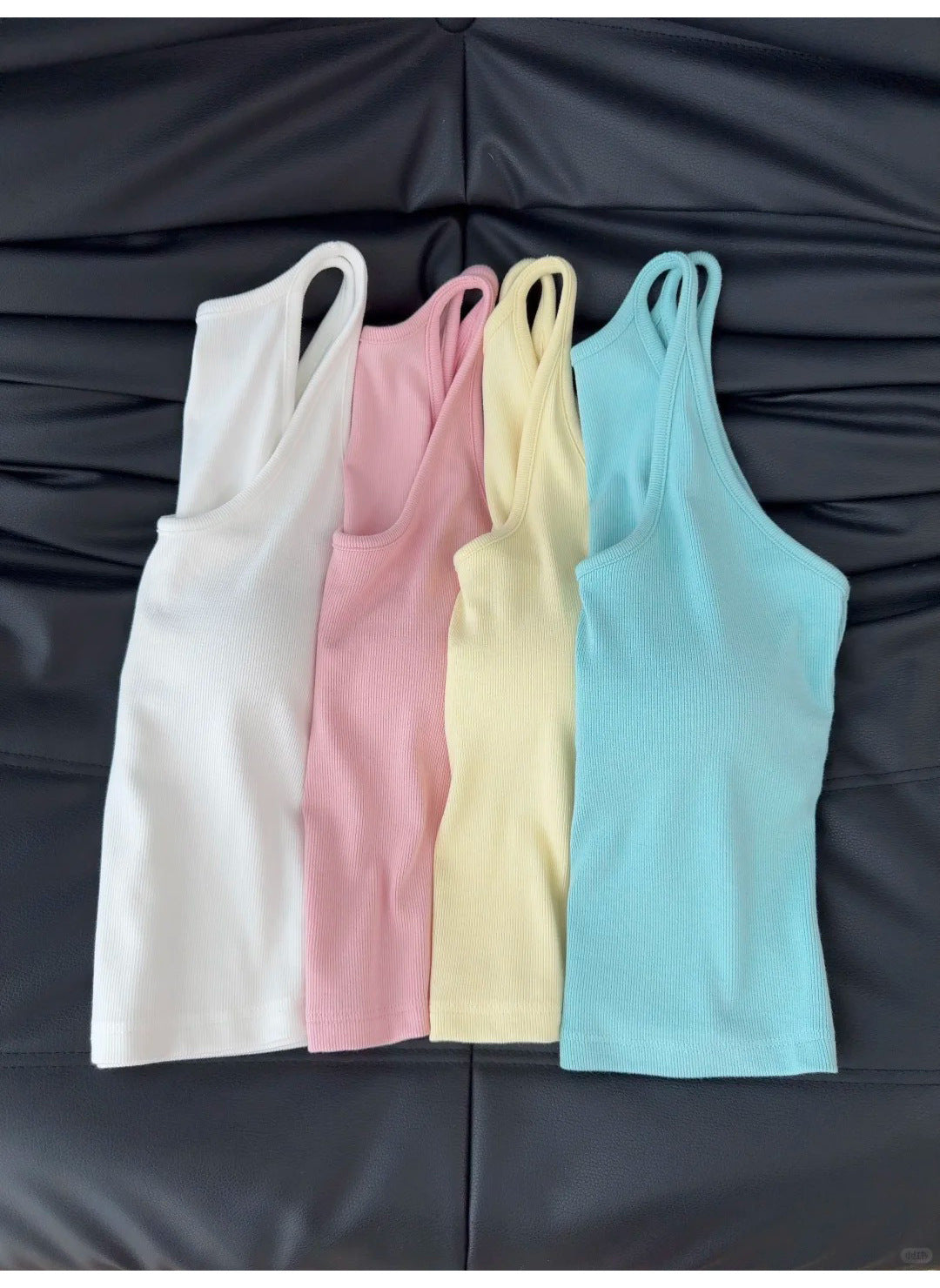 TB008 挂脖U领带胸垫背心