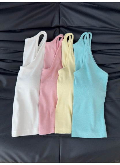 TB008 挂脖U领带胸垫背心