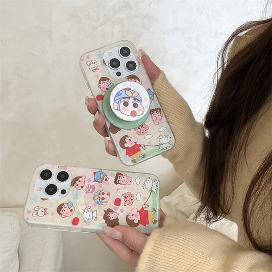 CA003 可爱小新磁吸手机壳