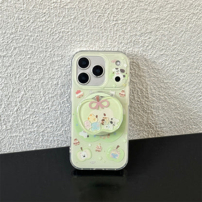CC030 青苹果果冻磁吸手机壳