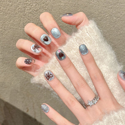 M452 蓝棕甜结