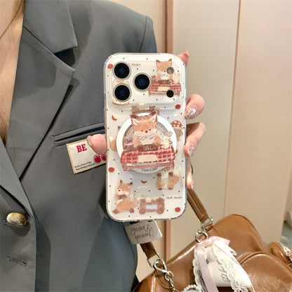 CY064 小狐狸磁吸手机壳