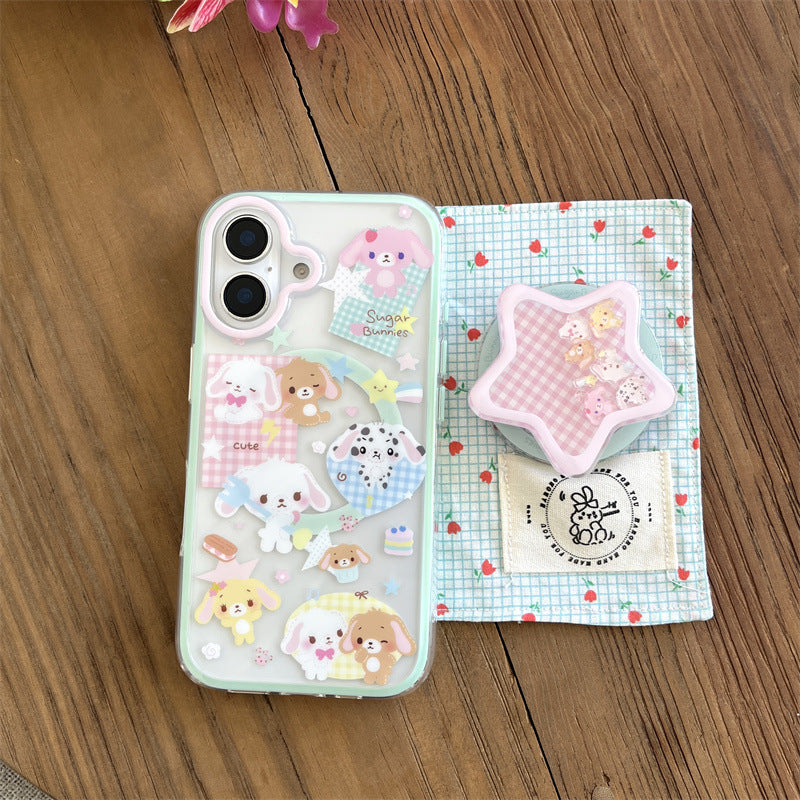 CY040 卡通甜品兔磁吸手机壳