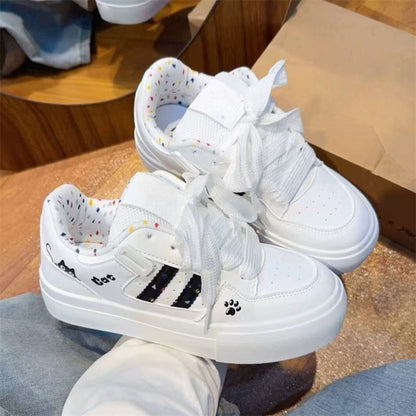 HS019 小众可爱小白鞋