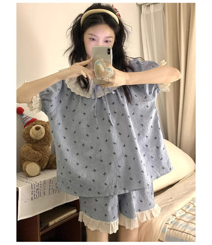 SW003 带胸垫云朵棉可爱风格睡衣