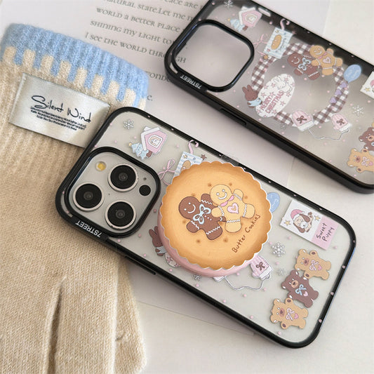 CY050 小熊姜饼人磁吸手机壳