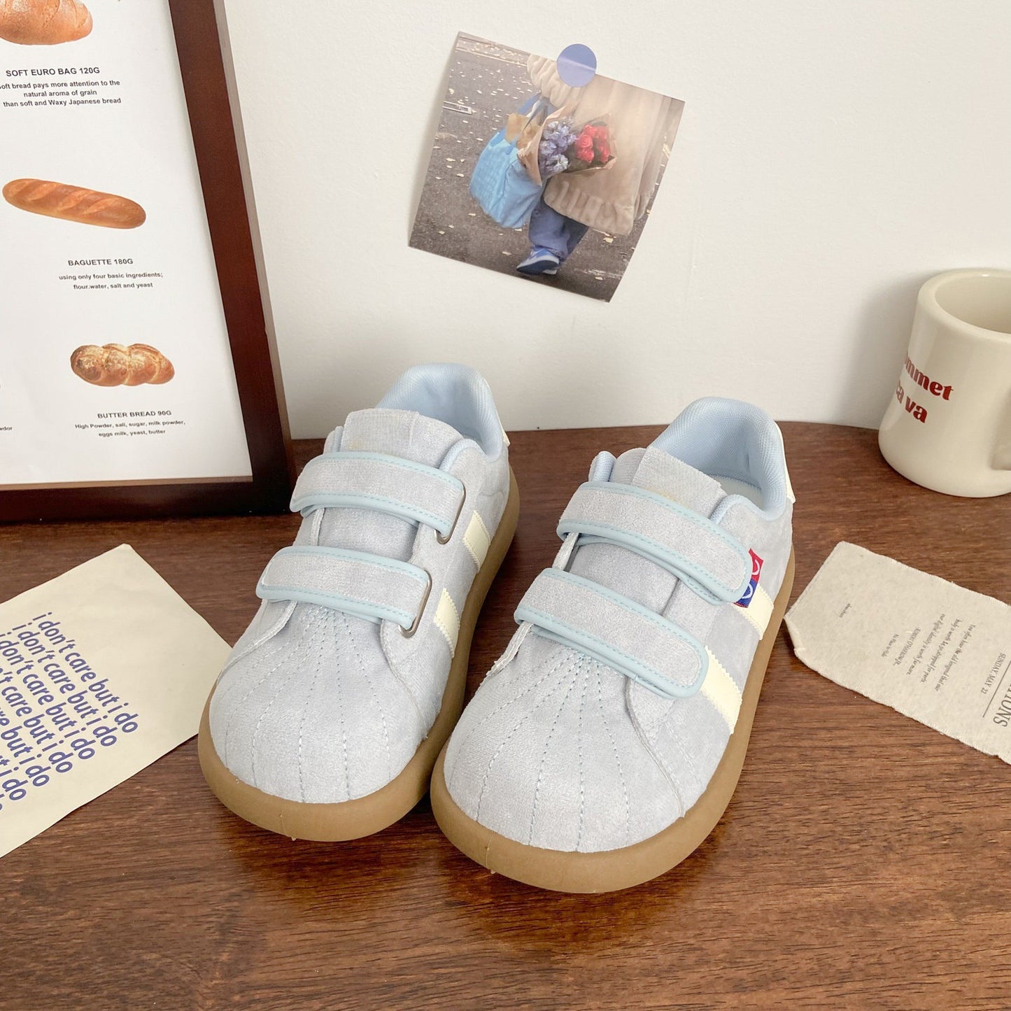 HS021 厚底德训小白鞋