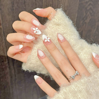 M473 杏粉花漾