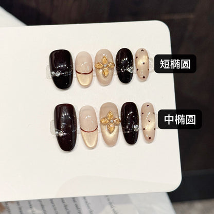 M059 黑金花韵