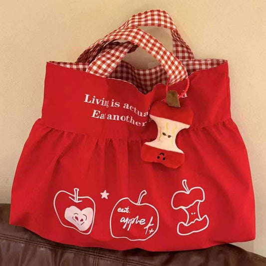 AB014 可爱苹果大容量包