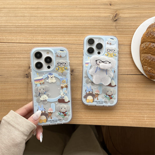 CA002 背包小象磁吸手机壳