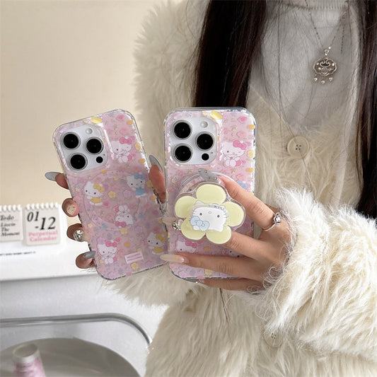 CA004 粉色KT磁吸手机壳