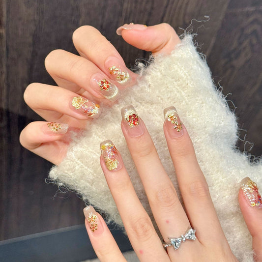 M462 金箔花影
