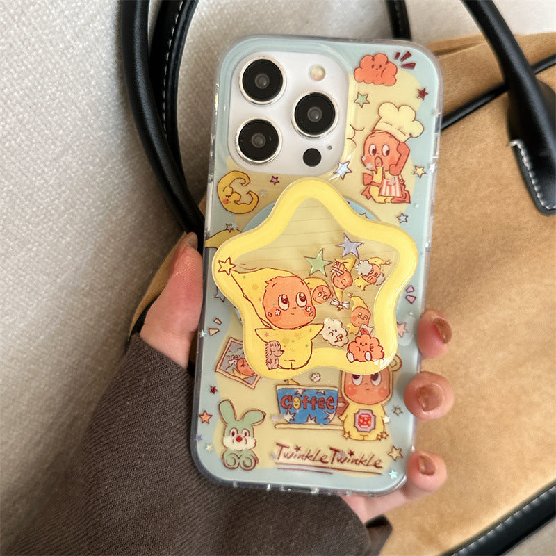 CY090 气球星星人磁吸手机壳