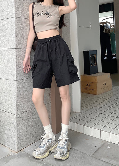 BB003 百搭休闲抽绳工装裤