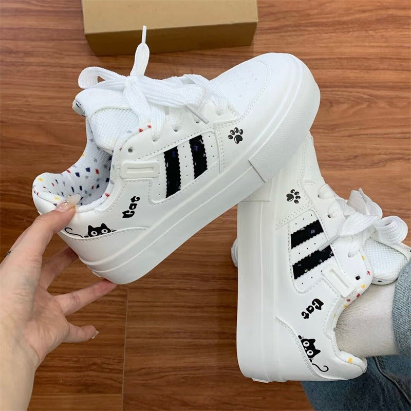 HS019 小众可爱小白鞋