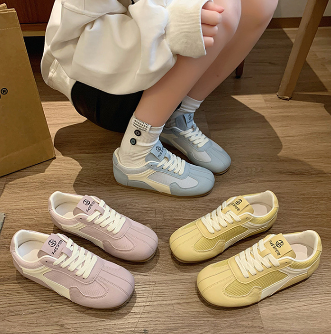 HS026 复古百搭平底德训鞋