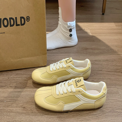 HS026 复古百搭平底德训鞋