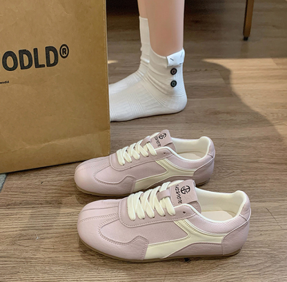 HS026 复古百搭平底德训鞋