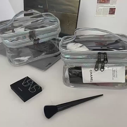 P013 镭射透明防水化妆包